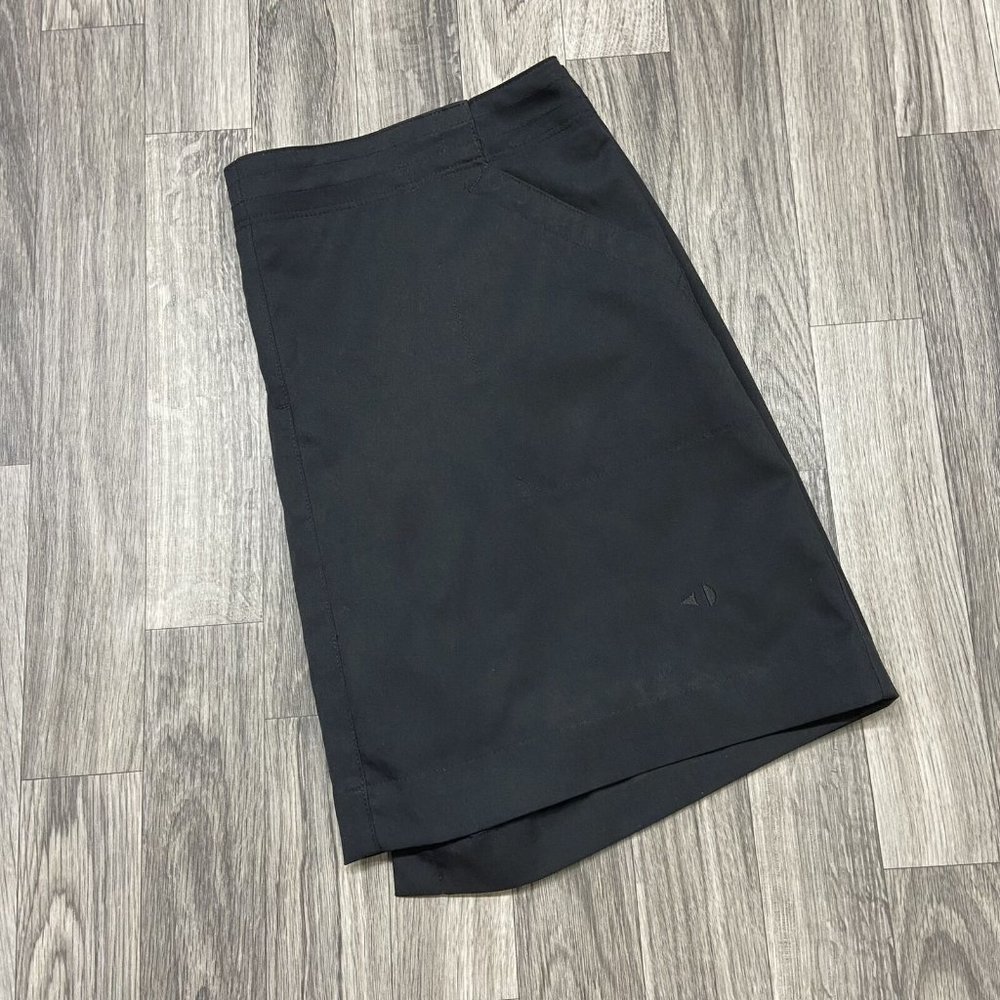 GRANDSLAM Zip Back Inner Short Black Activewear Skort Women's Size 14